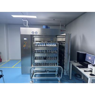 Steam Air Sterilizer for PFS syringes,vials,PVC, non-PVC packed