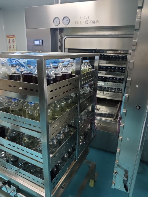 Steam Air Sterilizer for PFS syringes,vials,PVC, non-PVC packed