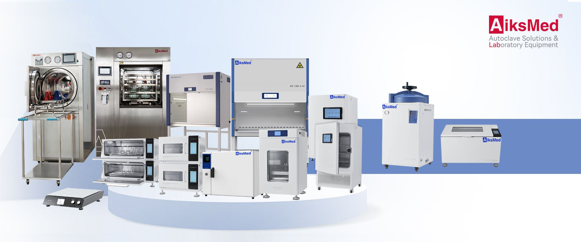 Laboratory Equipment, Biosafety cabinet, Clean Bench, Incubator