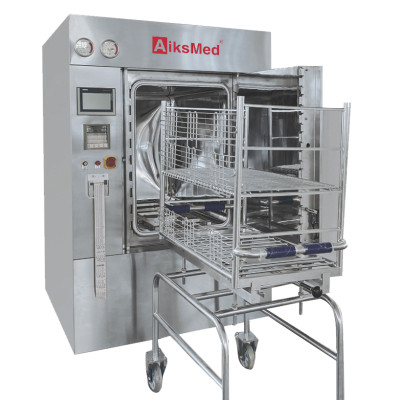 Pulse Vacuum Steam Sterilizer, Horizontal Sliding Door | Autoclave Sterilization Machine