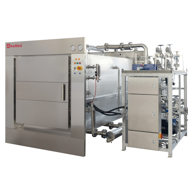 Superheated Water Autoclave for Injections | Ampoules | Oral Liquids | ASD Model: 600~6000 L