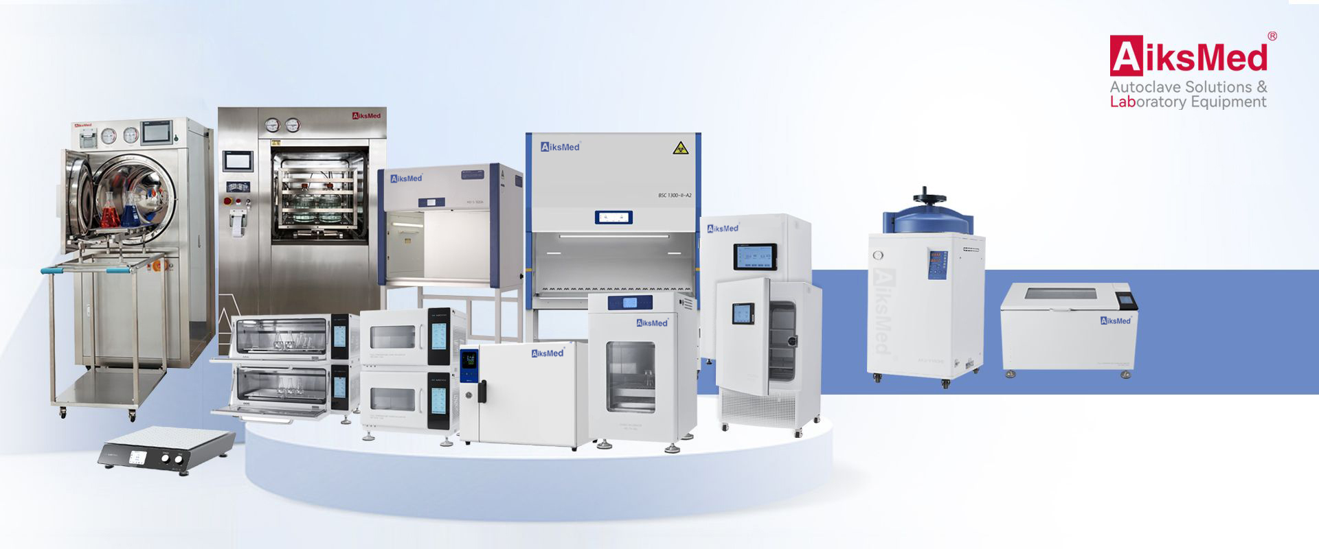 Laboratory Equipment, Biosafety cabinet, Clean Bench, Incubator