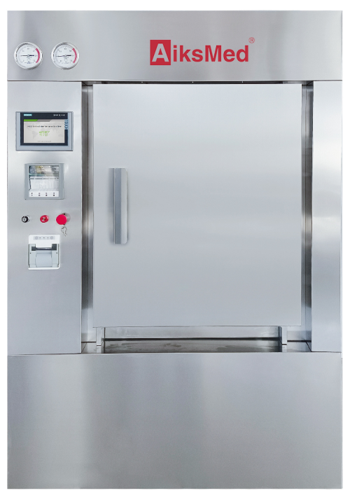 Pharma Vertical Sliding Door Rectangular Autoclave Steam Sterilizer