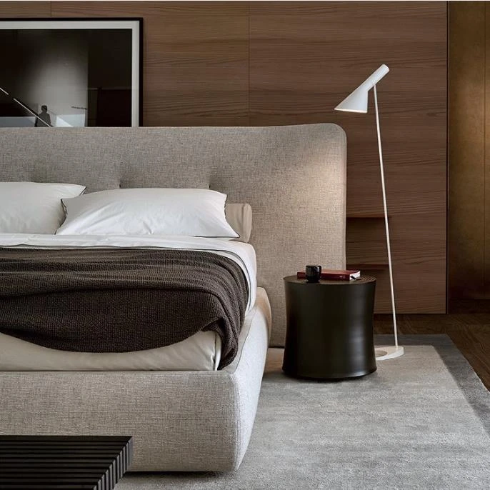 tête de lit en tissu propre