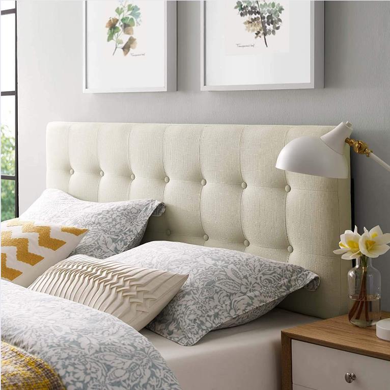 tête de lit en tissu