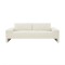 Fabric sofa | MAEVE CREAM BOUCLE UPHOLSTERED SOFA | Livingroom furniture | Sofa manufacture