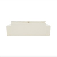 Fabric sofa | MAEVE CREAM BOUCLE UPHOLSTERED SOFA | Livingroom furniture | Sofa manufacture