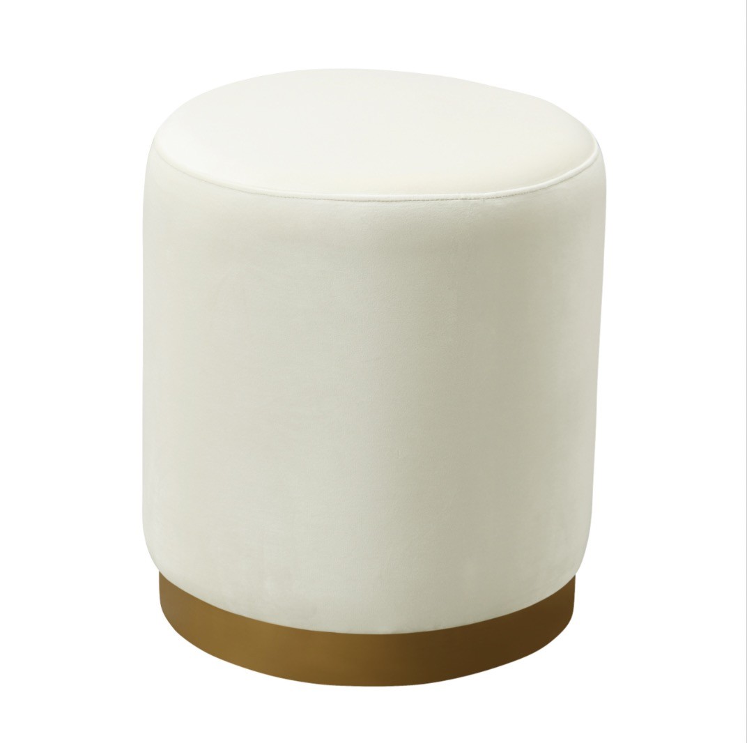 Tabouret en tissu