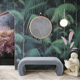 Fabric bench | Kenya Sea Blue Velvet Bench | Living room furniture | Furniutre Wholesaler