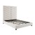 Custom beds | Javan Cream Velvet Bed in Queen | Bedroon furniture | Wholesaler furniture