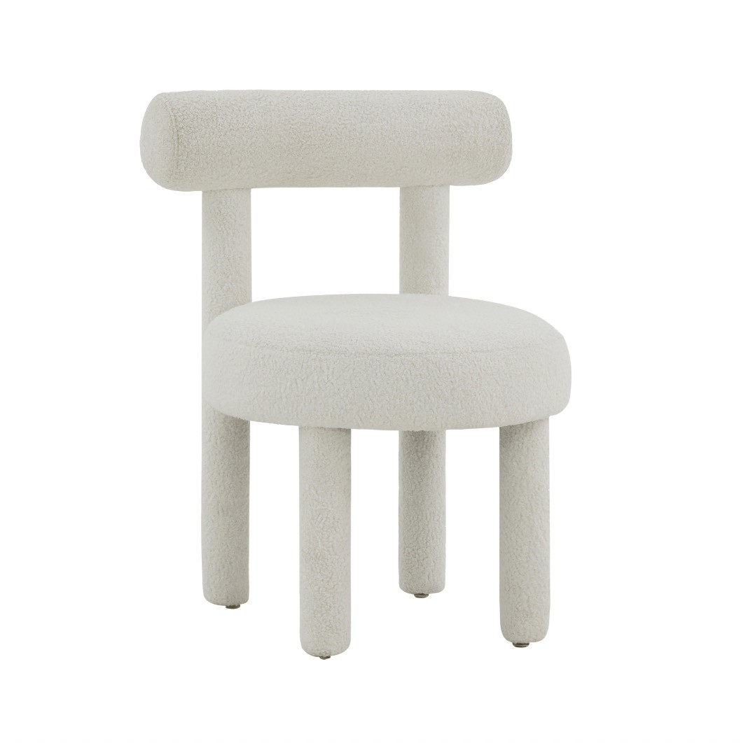Chaises de salle à manger en tissu