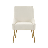 Sillas de comedor de tela | Silla auxiliar Beatrix color crema Boucle | Silla de comedor | muebles de fabrica