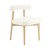 Fabric dining chairs | Spara Cream Boucle Side Chair | custom dining chairs | best fabric dining chairs