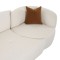 Fabric sofa | Fickle Cream Boucle 2-Piece Modular LAF Sofa | Livingroom sofa | Factory furniture