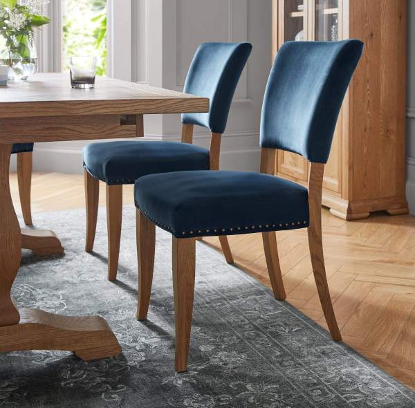 Chaises de salle à manger : chaises de salle à manger en tissu et chaises de salle à manger en bois