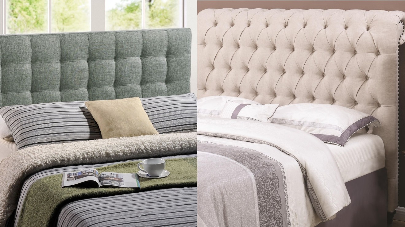 Têtes de lit en tissu