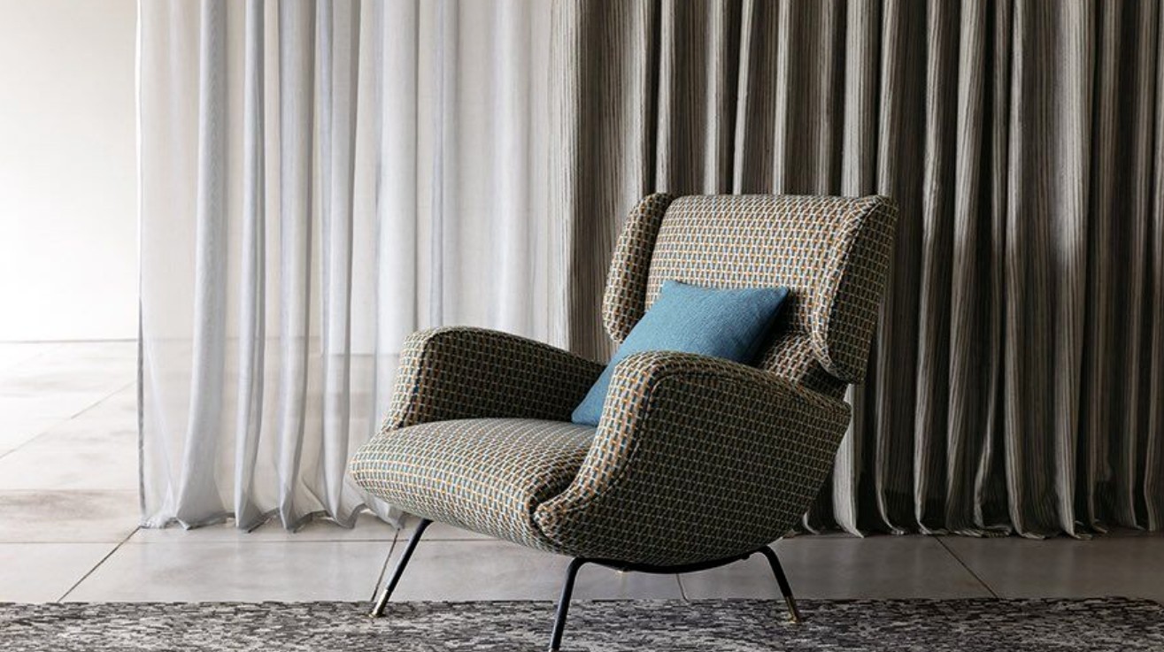 Chaises en tissu