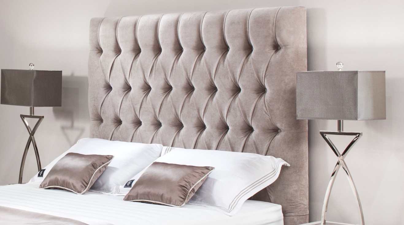 tête de lit en tissu
