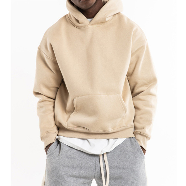 380-480gsm high quality cotton oversized blank fashion streetwear embroidery logo custom mens hoodie