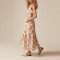 Custom dress | Floral print dress | Wholesale casual dress | Button dress | Women maxi dresses