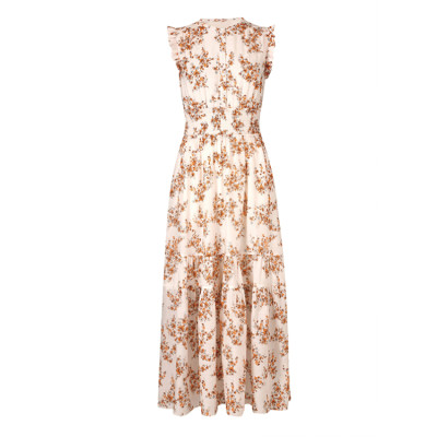 Custom dress | Floral print dress | Wholesale casual dress | Button dress | Women maxi dresses