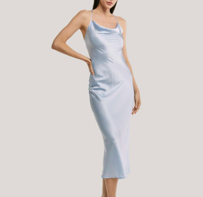 ladies party silk bodycom backless slip dress elegant wholesale fashion satin dresses women sexy