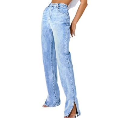 fashion girl wholesale ladies jeans for women customized bodycon women's jeans
