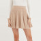 OEM skirts | a-line short skirt | elastic waist skirt | knitted mini skirts for women