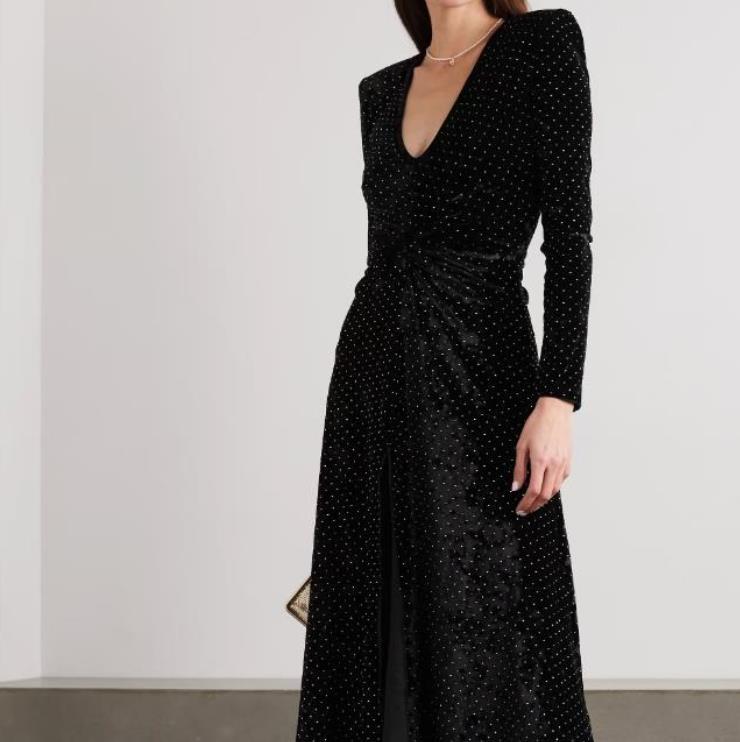 black dress