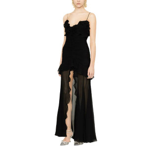 Custom 2023 Summer Dresses | Elegant Dresses | Lace Waist Slip Dresses | Front Split Sexy Dresses | Long Party Dresses