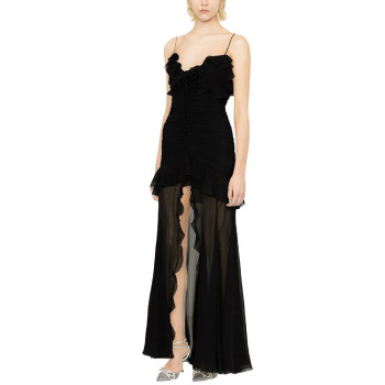 Custom 2023 Summer Dresses | Elegant Dresses | Lace Waist Slip Dresses | Front Split Sexy Dresses | Long Party Dresses