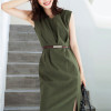 Custom | new 2023 summer business dresses | smart tunic dresses | mid professional dresses