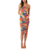 Custom | summer dresses | sexy slip dresses | spaghetti strap | print midi dresses