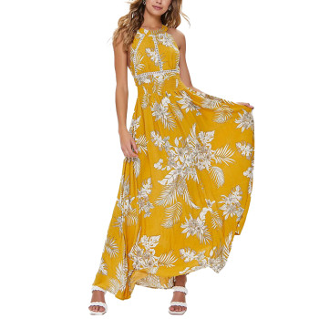 Custom| summer flowy dresses|  special floral print dresses| defined tie at back dresses