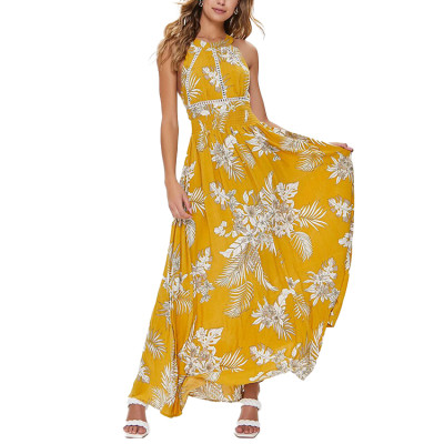 Custom| summer flowy dresses|  special floral print dresses| defined tie at back dresses