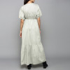 Custom | below the knee dresses | women's square neckline dress | short sleeve pleated utility dress