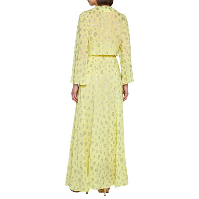 Custom | Floral-Print Dresses | Temperament Casual Dress | V-neck elbow sleeve dress |  For summer 2023.