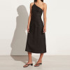 Custom dress | 2023 summer elegant temperament dresses | women's one-shoulder casual dress | solid color casual dress