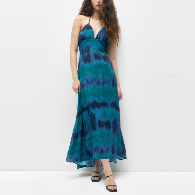 Custom dress | 2023 summer elegant temperament dresses | women's camisole casual dress | floral print casual dress