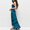Custom dress | 2023 summer elegant temperament dresses | women's camisole casual dress | floral print casual dress