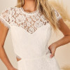 Custom dresses | summer satin dresses | sleeveless princess-seamed lace bodice dresses | knotted detail at waist long dresses
