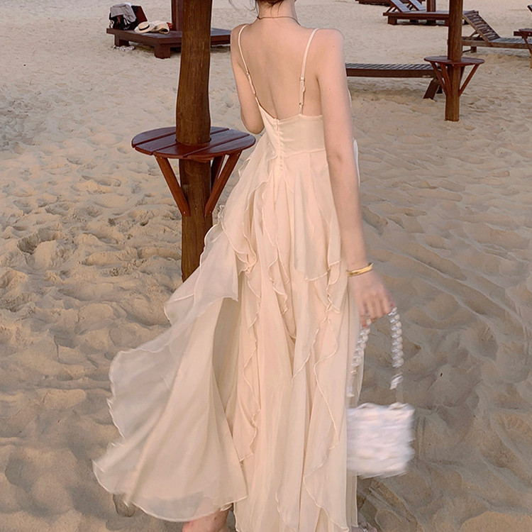 slip beach long dresses