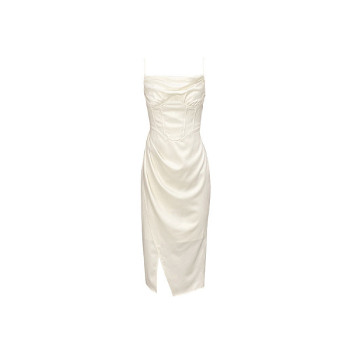 Custom dresses | satin slip dresses | niche design hot girl dresses | French gentle style long dresses