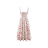 Custom dresses | floral dresses for summer | new French vintage square neck dresses | mid length casual dresses