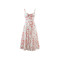 Custom dresses | floral dresses for summer | new French vintage square neck dresses | mid length casual dresses