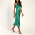 Custom dresses | fashion women's 2023 new | lace-up waist sexy waist hollow dress | suspender dress