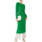Custom pleated dress | New Japanese style dress | side split zipper long dress | OEM dress