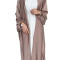 Custom dress | Middle East Muslim style dress | Lady's puff sleeve dress | Premium cardigan robe dress