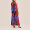 Custom dresses | fashion women new dress | vintage printed dress | casual dress | OEM dress