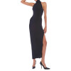 Custom party dresses | fashion women's 2023 new dress  | sleeveless halter neck dress|  party dresses